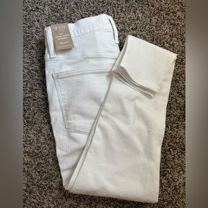 Madewell-High-Rise Skinny Women’s Jeans in White